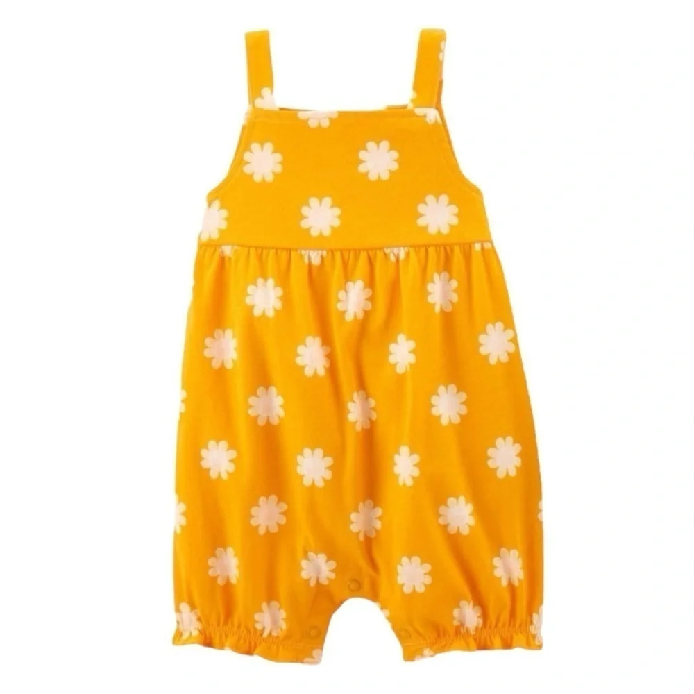 Carter’s Baby/Toddler Girls 2 Pack Dress & Romper Set Sizes 3M, 9M & 24M - Picture 6 of 10